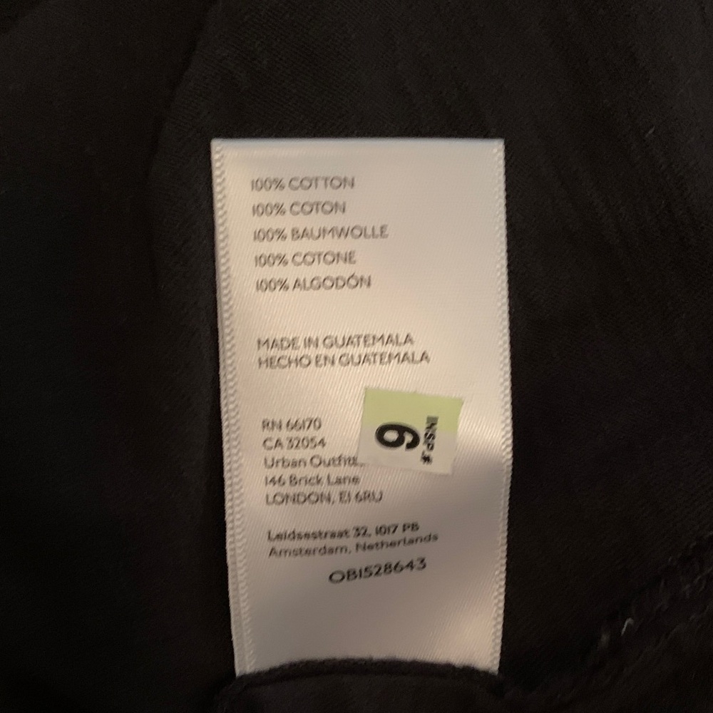 Anthropologie Pilcro Sustainable Boyfriend Tee (Washed Black) - Picture 15 of 17